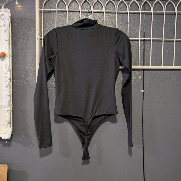 Size 3XS Smash + Tess Black Longsleeve Bodysuit - Picture 3 of 3